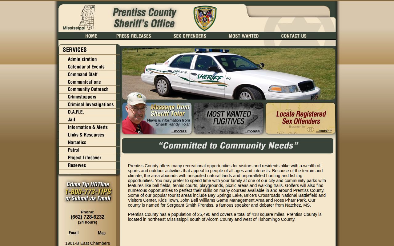 Prentiss County 72-hour release navigation review